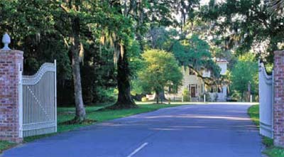 The South Carolina Lowcountry Visitor Center and Museum located in the historic Frampton House